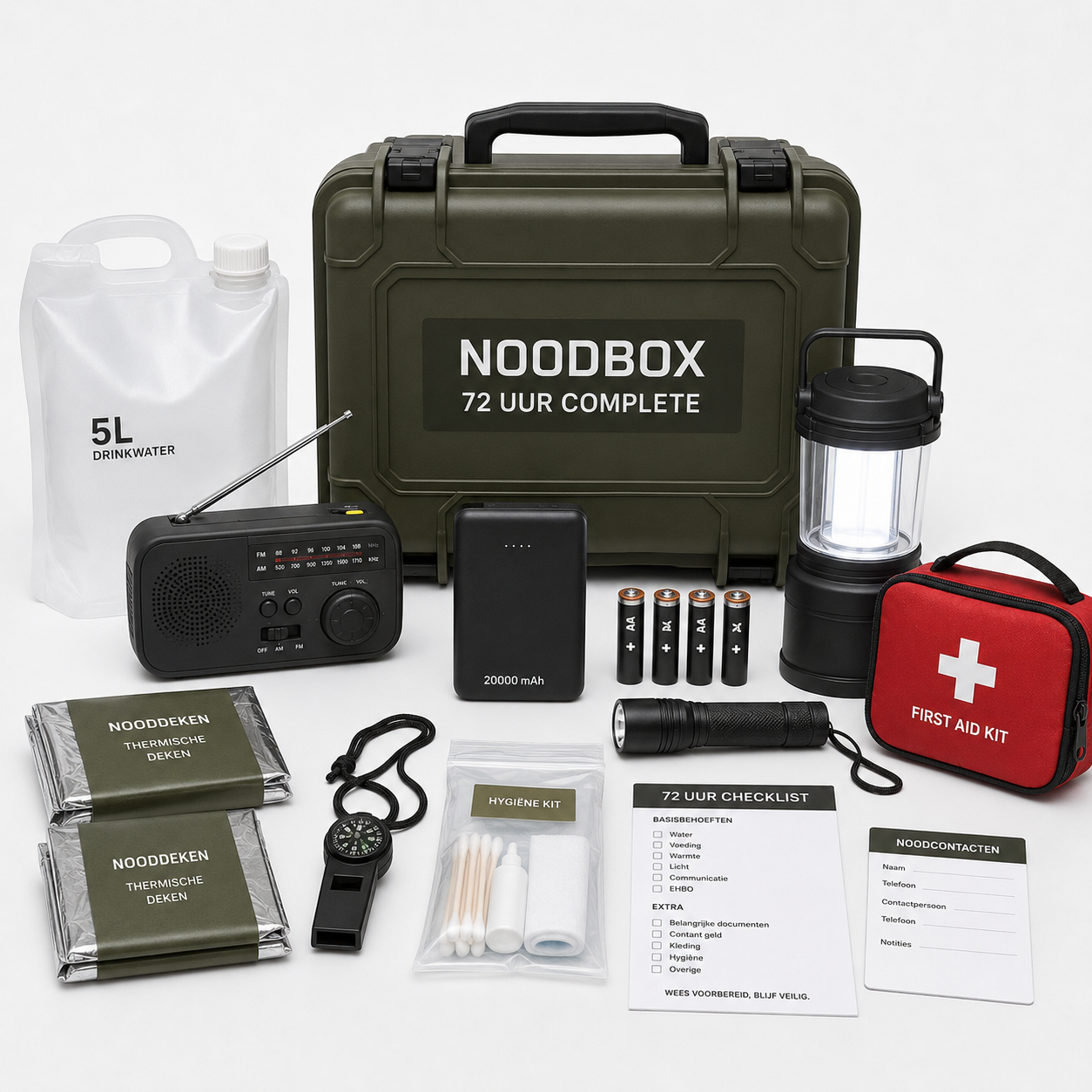 Noodbox 72 uur Essentials